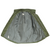 Open M65 field jacket showing gray interior lining, labels, snaps and drawcords
