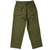 Back of olive green US Army M51 wool field trousers with two buttoned flap pockets