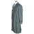 Three-quarter side view of US Army Green 274 rain coat with lapel collar and cuff strap