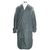 Front view of US Army Green 274 double-breasted rain coat with button closure and cuff straps