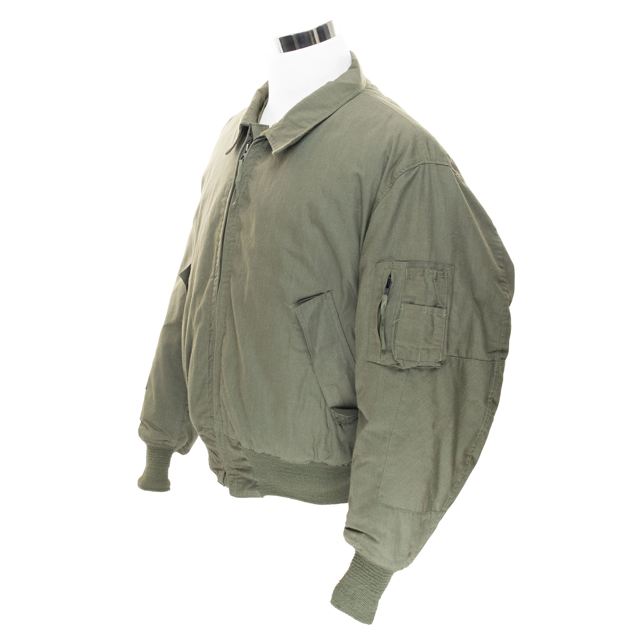 VINTAGE US ARMY CVC TANKER COLD WEATHER JACKET 2003 SIZE LARGE