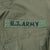 VINTAGE US ARMY RIP STOP TROPICAL COMBAT JACKET 1969 VIETNAM WAR MEDIUM SHORT