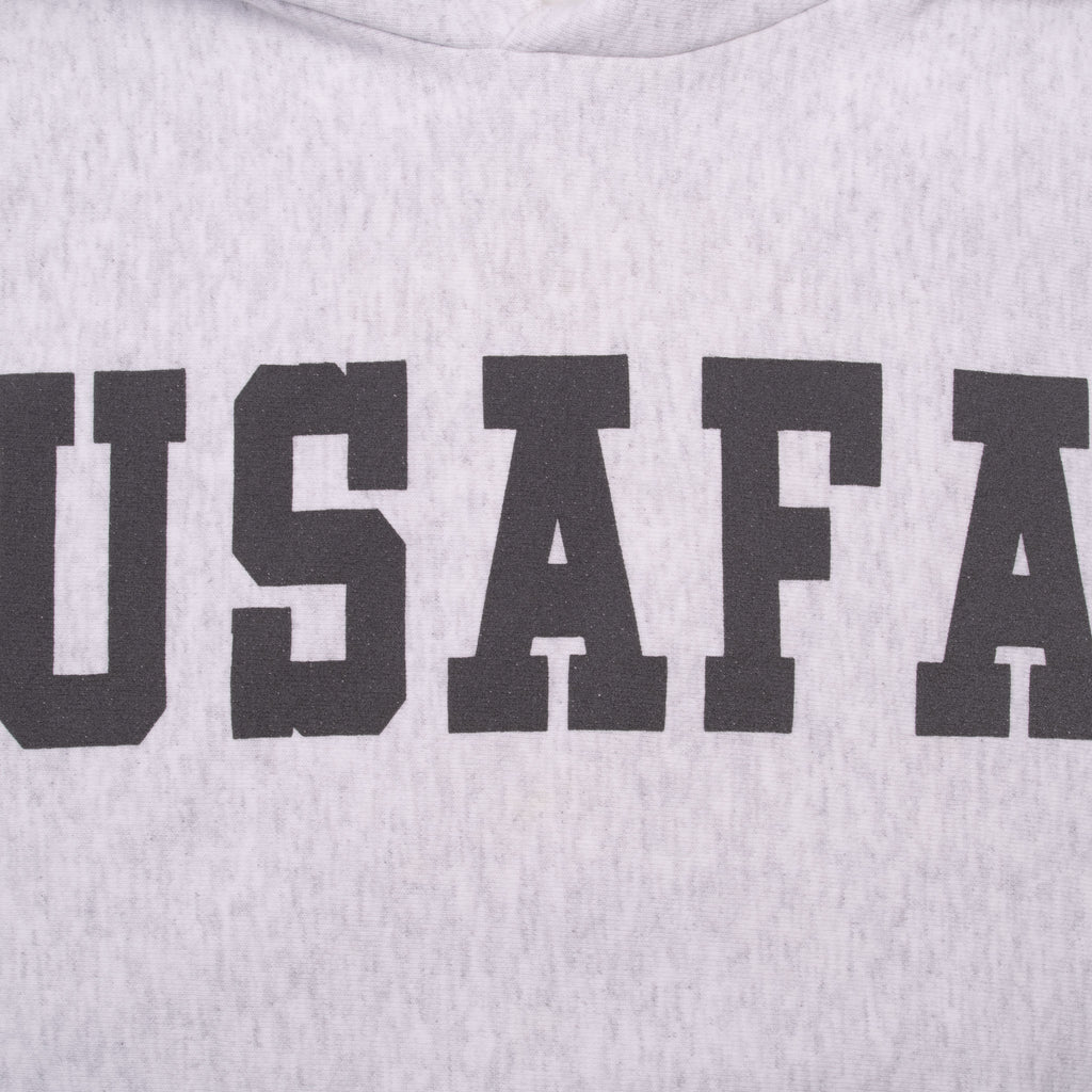 VINTAGE USAFA AIR FORCE ACADEMY REFLECTIVE SWEATSHIRT HOODIE XL 1990S ...
