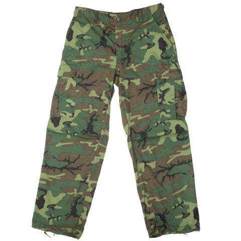 Vintage Us Army Rip Stop Tropical Combat Trousers 6Th Pattern Erdl 1969 Vietnam Size Small Regular Nos Deadstock

DSA 100-68-C-2176
