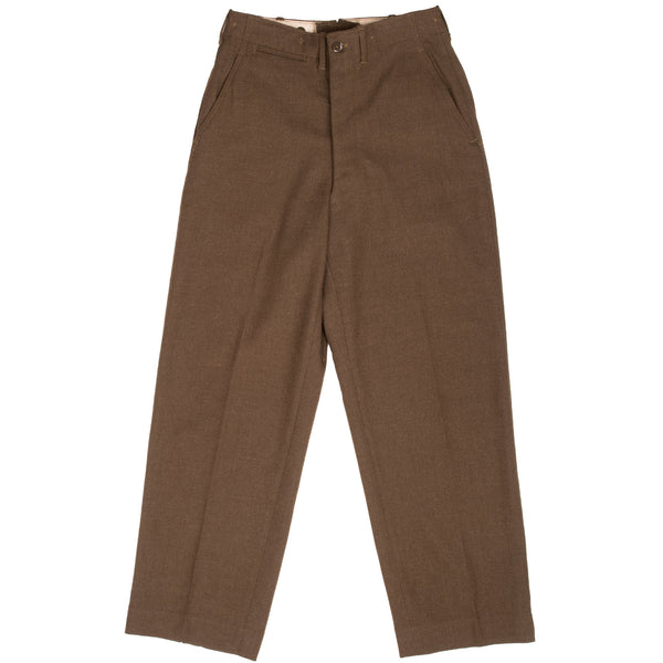 Vintage Us Army Wool Trousers Pants 1950S Post Ww2 Size 30X30

Size Tag Says 31X33 Actual Size Is 30X30





