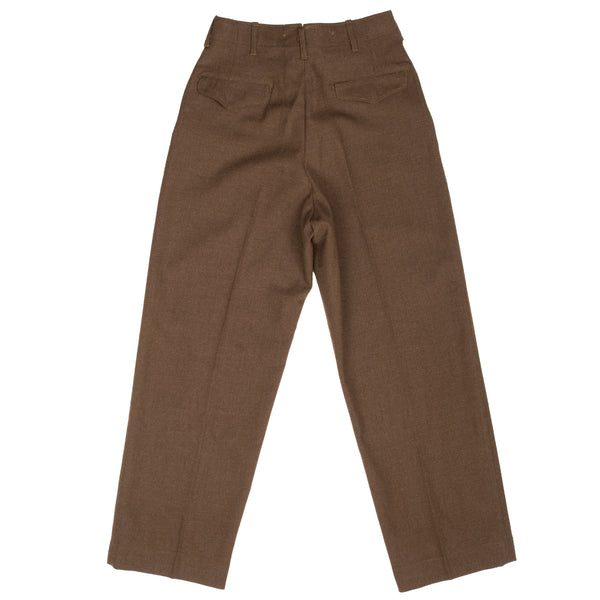 Vintage Us Army Wool Trousers Pants 1950S Post Ww2 Size 30X30

Size Tag Says 31X33 Actual Size Is 30X30





