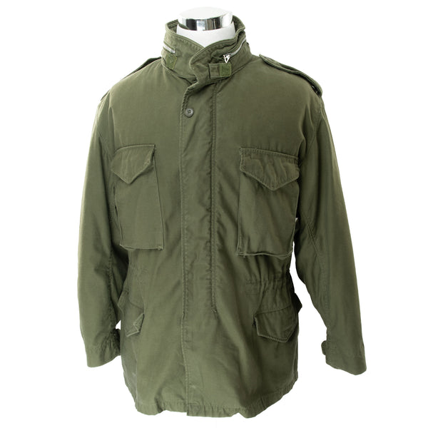 VINTAGE US ARMY M65 FIELD JACKET 1966 VIETNAM 1ST PATTERN SIZE LARGE REGULAR