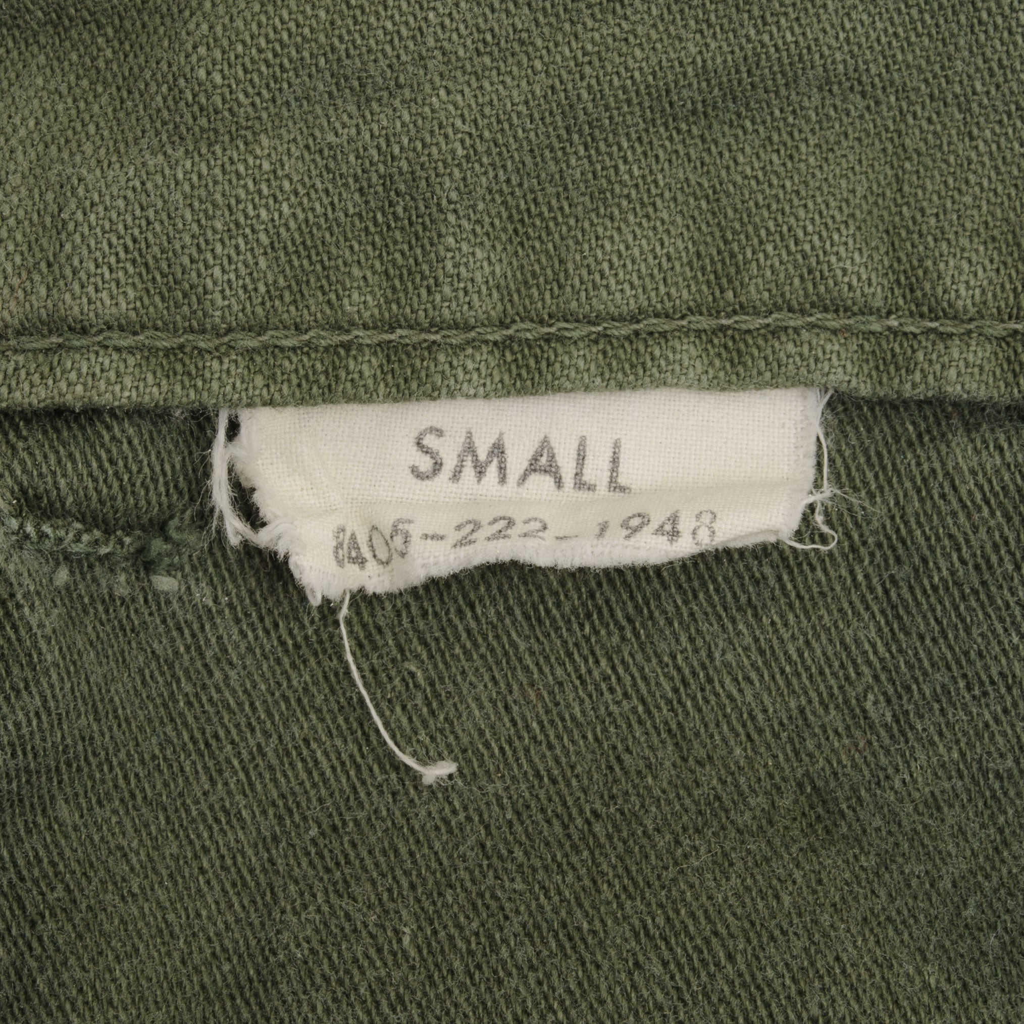 VINTAGE US ARMY UTILITY TROUSERS PANTS OG-107 SATEEN 1960S