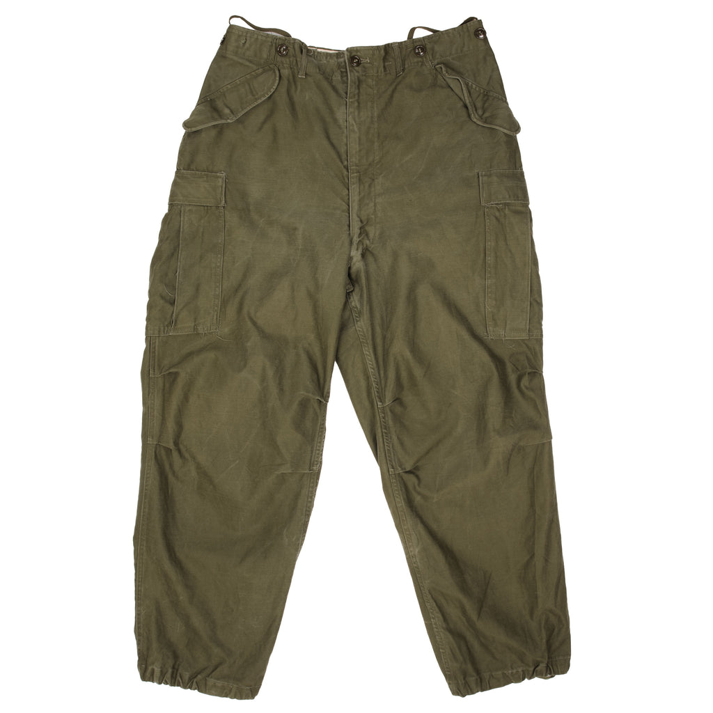 Vintage US Army Field Trousers Pants M-1951 M51 1952 Korean War Size Medium Regular W36 L29