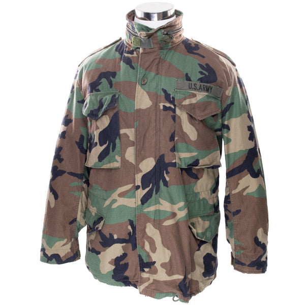 Vintage Us Army M65 Woodland Camo Field Jacket 1999 Medium Regular

STOCK NO. 8415-01-099-7835

SP0100-99-D-0303