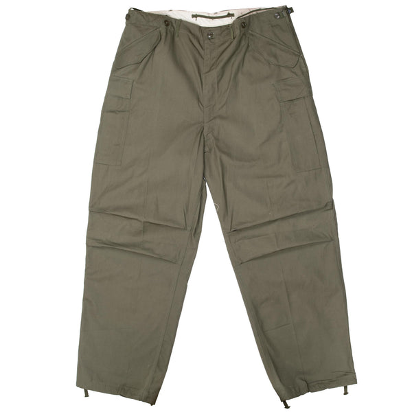 Vintage US Army M51 Cotton OG 107 Field Trousers Pants 1951 Korean War Size XL Long W44 L33 Nos Deadstock

WYNN ENTERPRISES, INC.

6 DEC. 1951,QM-22216-0I-6555

SPEC. No. MIL-T-2060A

PATT. DATE: 20 NOV. 1951