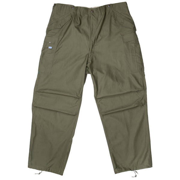Vintage US Army M51 Cotton OG 107 Field Trousers Pants 1955 Size XL Long W44 L33 Nos Deadstock

SPEC NO. MIL-T-2060-B

PATTERN DATE 12/11/52

CONZRACT NO. 1077 9/16/55