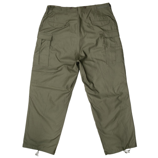Vintage US Army M51 Cotton OG 107 Field Trousers Pants 1953 Korean War Size XL Long W42 L33 Nos Deadstock

T.S LANKFORD &amp; SONS


24 APR 1953 TAP 1371

SPEC NO MIL-T-20608

PATT. DATE 11 DEC. 1952