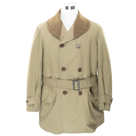 VINTAGE US ARMY MACKINAW FIRST PATTERN JACKET 1942 WW2 SIZE 40