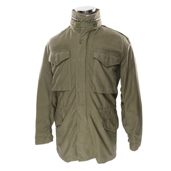 Vintage Us Army M-1965 M65 1968 Vietnam War Field Jacket Size Small Long  DSA 100-68-C-2019  STOCK NO. 8405-782-2937