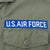 VINTAGE USAF AIR FORCE 1970 VIETNAM WAR UTILITY SATEEN SHIRT PATCH SZ 15 1/2X 33