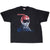 Vintage Thunderbirds Blackbird 1992 Military Tee Shirt Size 2XL Made In Usa With Single Stitch Sleeves