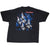 Vintage Thunderbirds Blackbird 1992 Military Tee Shirt Size 2XL Made In Usa With Single Stitch Sleeves