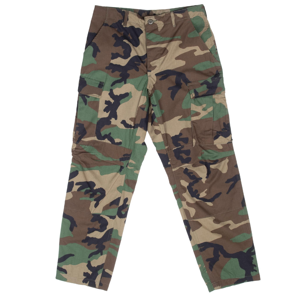 Vintage Us Army Woodland Camo Combat Trousers Pants 1987 Size Small Short Deadstock Nos

DLA 100-87-C-0810