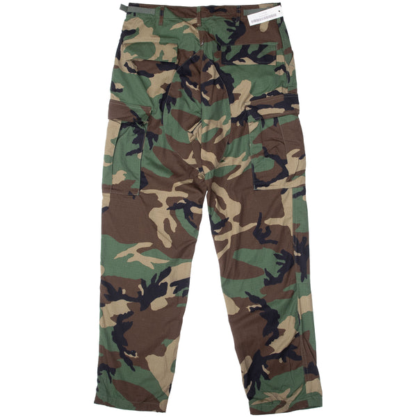 Vintage Us Army Hot Weather Woodland Camo Combat Trouser 1996 Size Medium Long