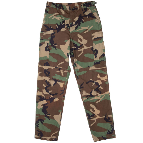 Vintage Us Army Ripstop Woodland Camo Combat Trouser 1998 Size Medium Long

SP0100-98-D-CA16