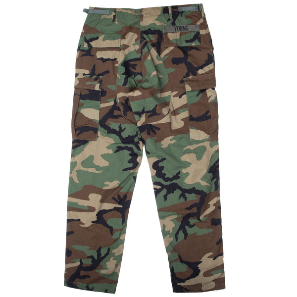 Vintage Us Army Rip Stop Woodland Camo Combat Trouser 1996 Size Large Long Nos

SP0100-96-D-0333
