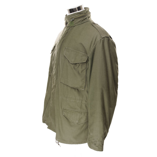 Vintage Us Army M-1965 M65 1984 Field Jacket Size Medium Regular  DLA100-84-C-0292  STOCK NO. 8415-00-782 2934