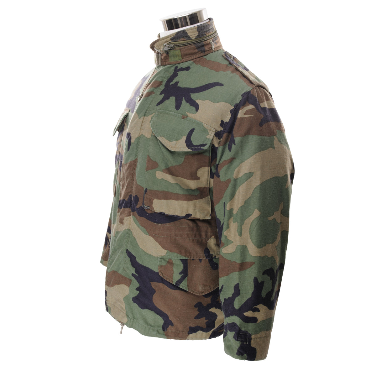 VINTAGE US ARMY M65 WOODLAND CAMO ALPHA FIELD JACKET 1984 XSMALL XSHOR – Rare Gear USA VINTAGE US ARMY M65 WOODLAND CAMO ALPHA FIELD JACKET 1984 XSMALL XSHOR – Rare Gear USA