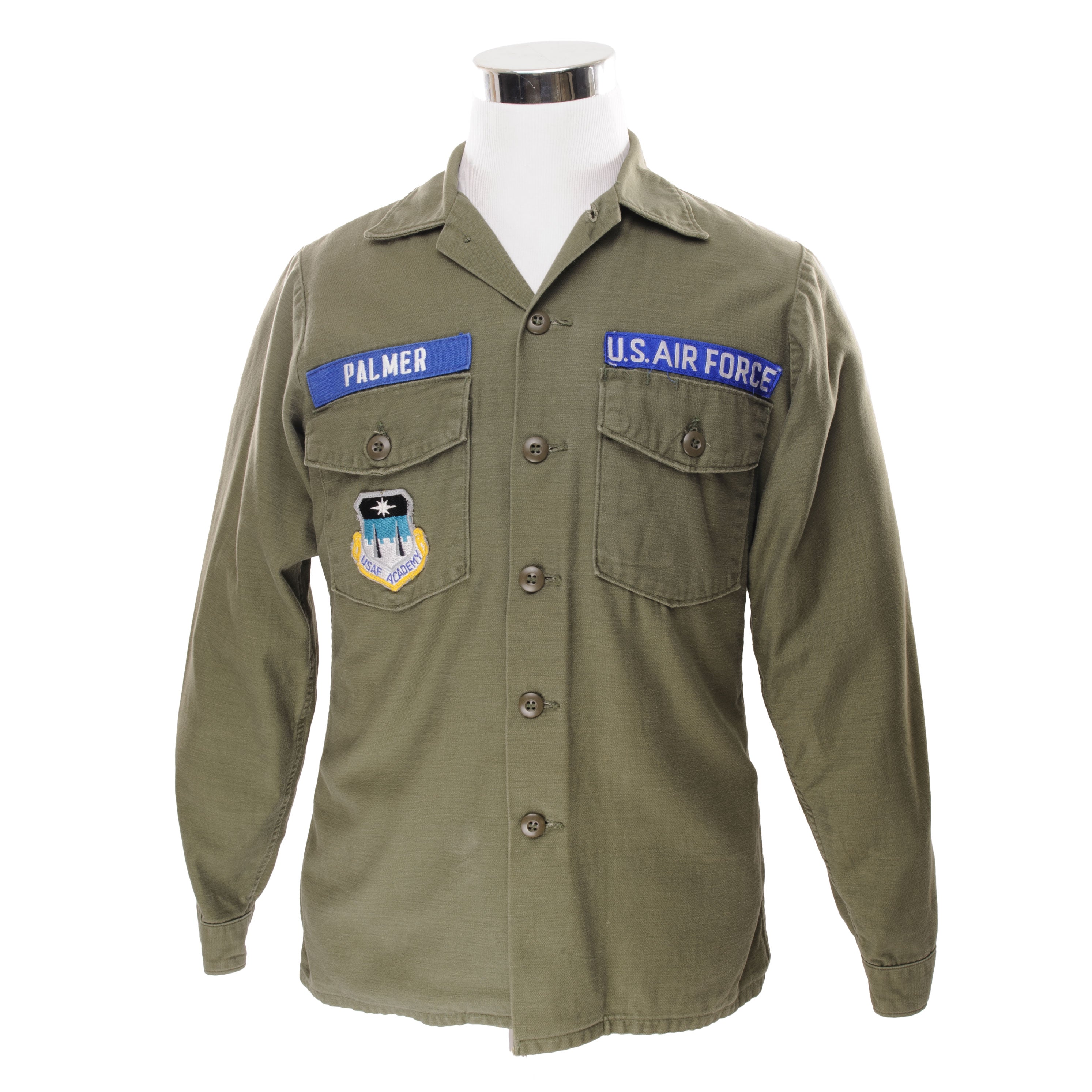 us air force dress shirt US Air Force Blue Short Sleeve Service Dress Shirt