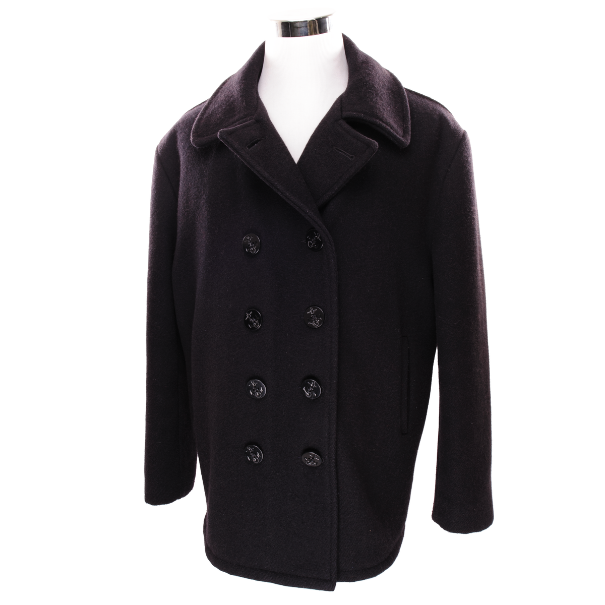 VINTAGE USN US NAVY SCHOTT PEACOAT SIZE 46 | US Navy Peacoat