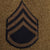 Vintage Us Army M-1939 Overcoat Wool Coat 2Nd Division Indian Patch Patch 1942 Ww2 Size 36R  Patches: 2Nd Division, Staff Sergeant, Ruptured Duck