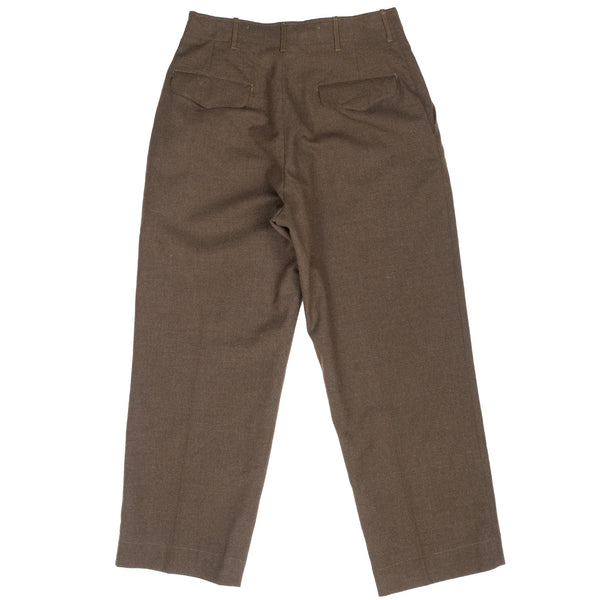 Vintage Us Army Wool Trousers Pants 1950 Korean War Size 30X29

Size Tag Says 32X31 Actual Size Is 30X29





