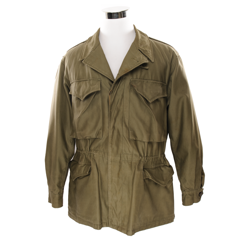 Vintage US Army M-1943 M43 Field Jacket 1945 World War II Era Size 40R