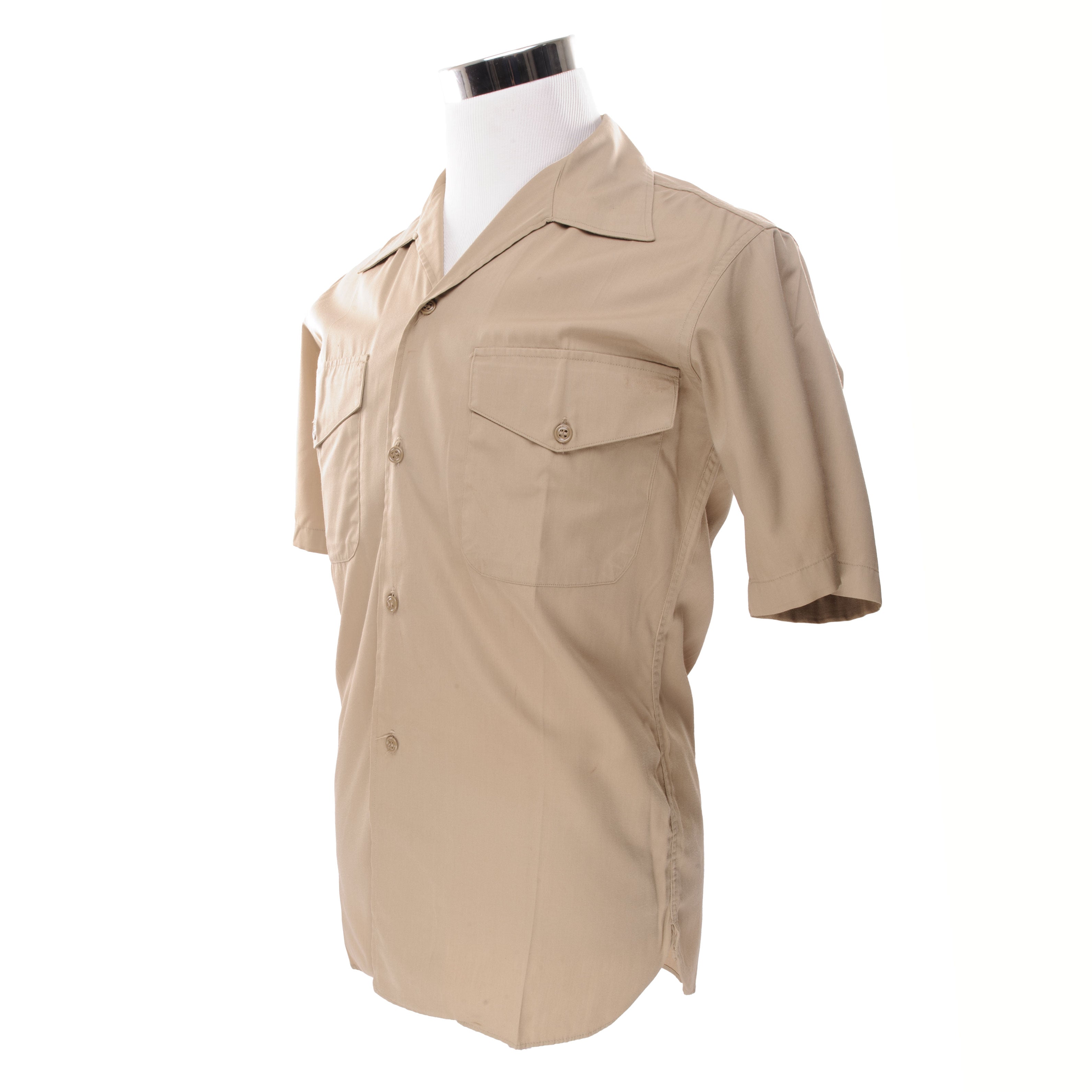 VINTAGE USMC MARINE CREIGHTON SHORT SLEEVE SHIRT SIZE 15 M 15 1/2 POST – Rare Gear USA