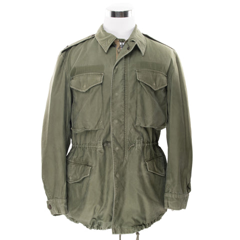 VINTAGE US ARMY M51 FIELD JACKET PATCH 1955 VIETNAM WAR MEDIUM LONG PATCH 104th