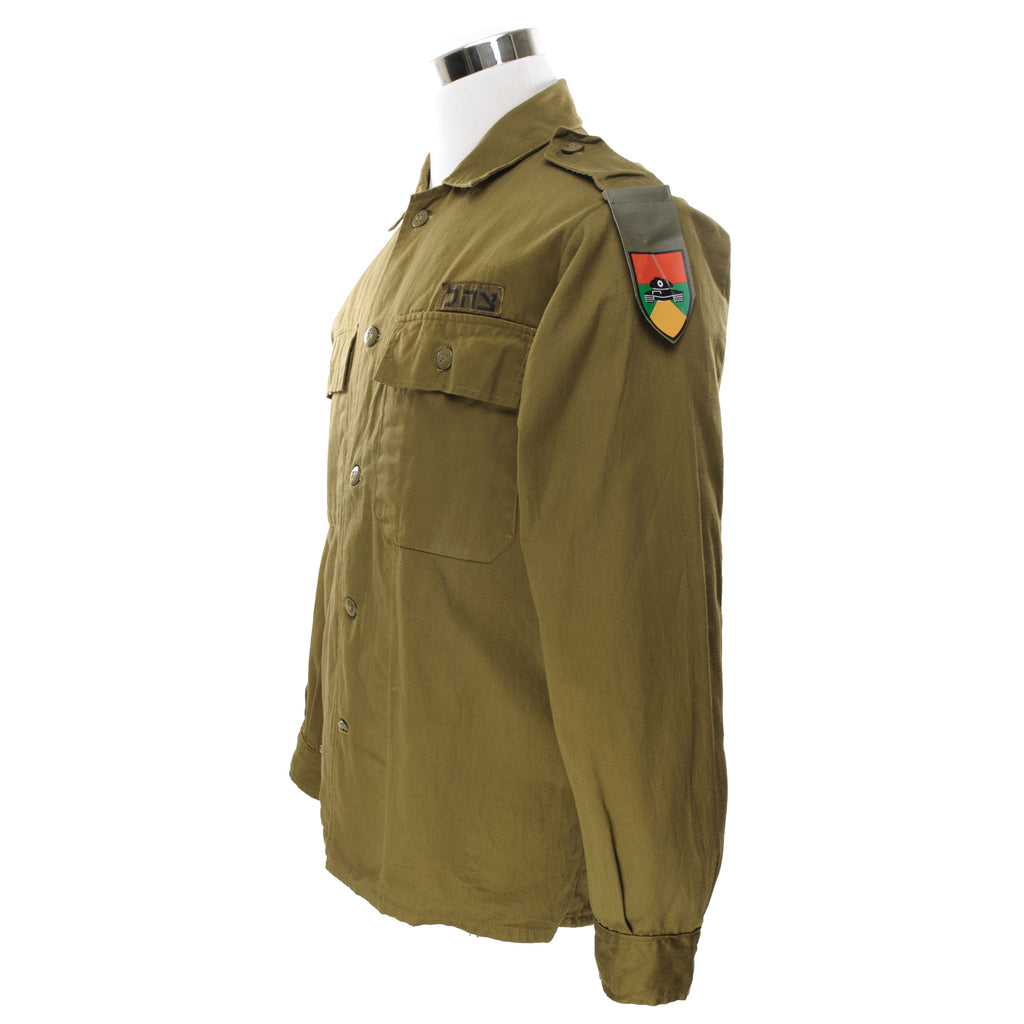 ヴィンテージ IDF TSAHAL イスラエル国防軍 ユーティリティ シャツ パッチ付き 2004 サイズ M