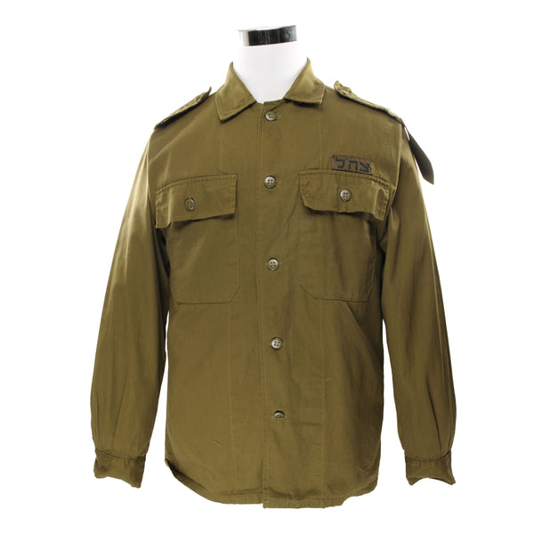VINTAGE IDF TSAHAL ISRAEL DEFENCE FORCES UTILITY SHIRT W PATCH 2004 SIZE MEDIUM