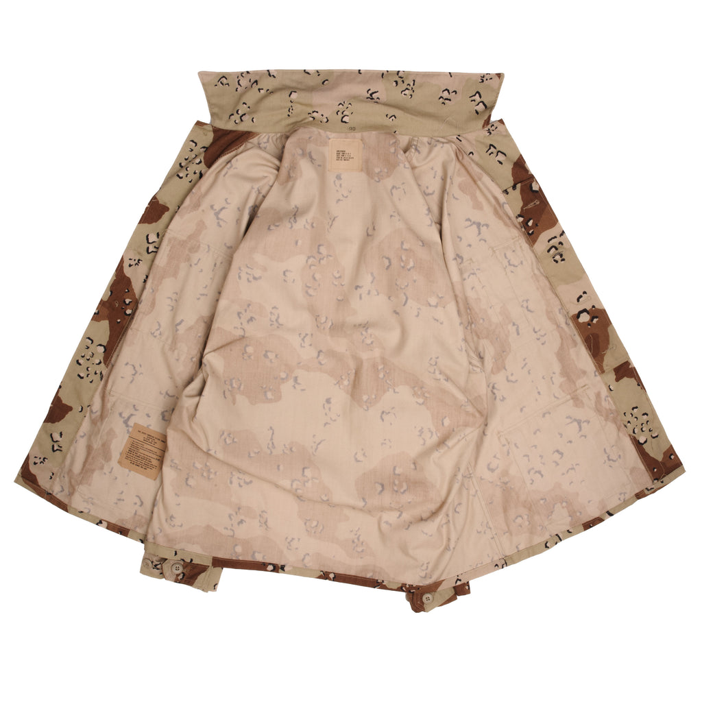 VINTAGE US ARMY DESERT CAMOUFLAGE PATTERN COMBAT JACKET DESERT STORM L vintage-us-army-desert-camouflage-pattern-combat-jacket-desert-storm-l