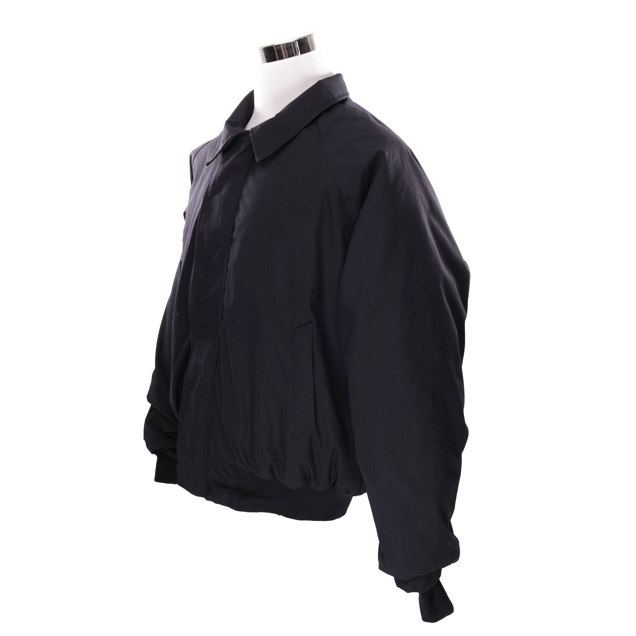 VINTAGE USN US NAVY BLACK UTILITY JACKET 1998 SIZE XL REGULAR