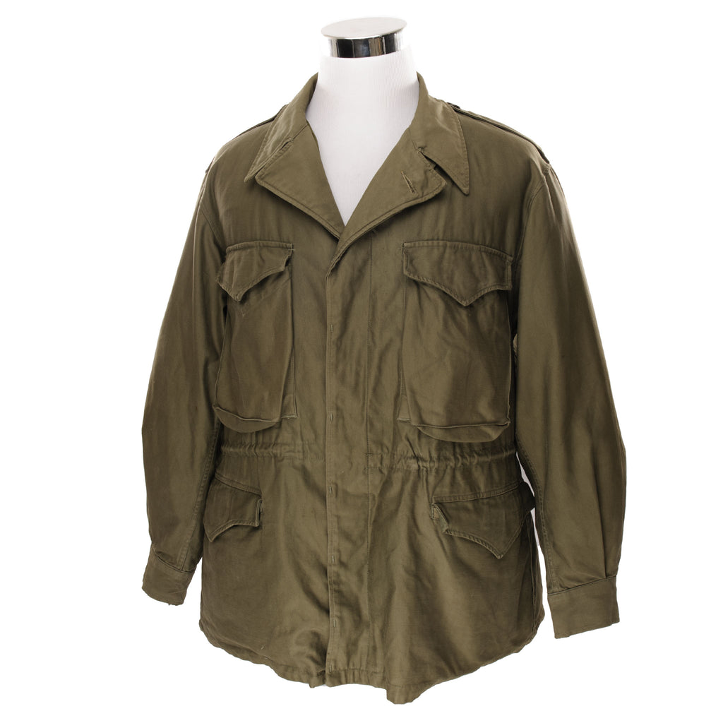 Vintage US Army M-1943 M43 Field Jacket 1940S World War II Era Size 42R