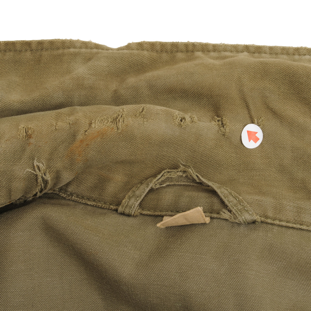 VINTAGE US ARMY M-1943 M43 FIELD JACKET WITH HOOD 1940S WW2 SIZE 36R ...
