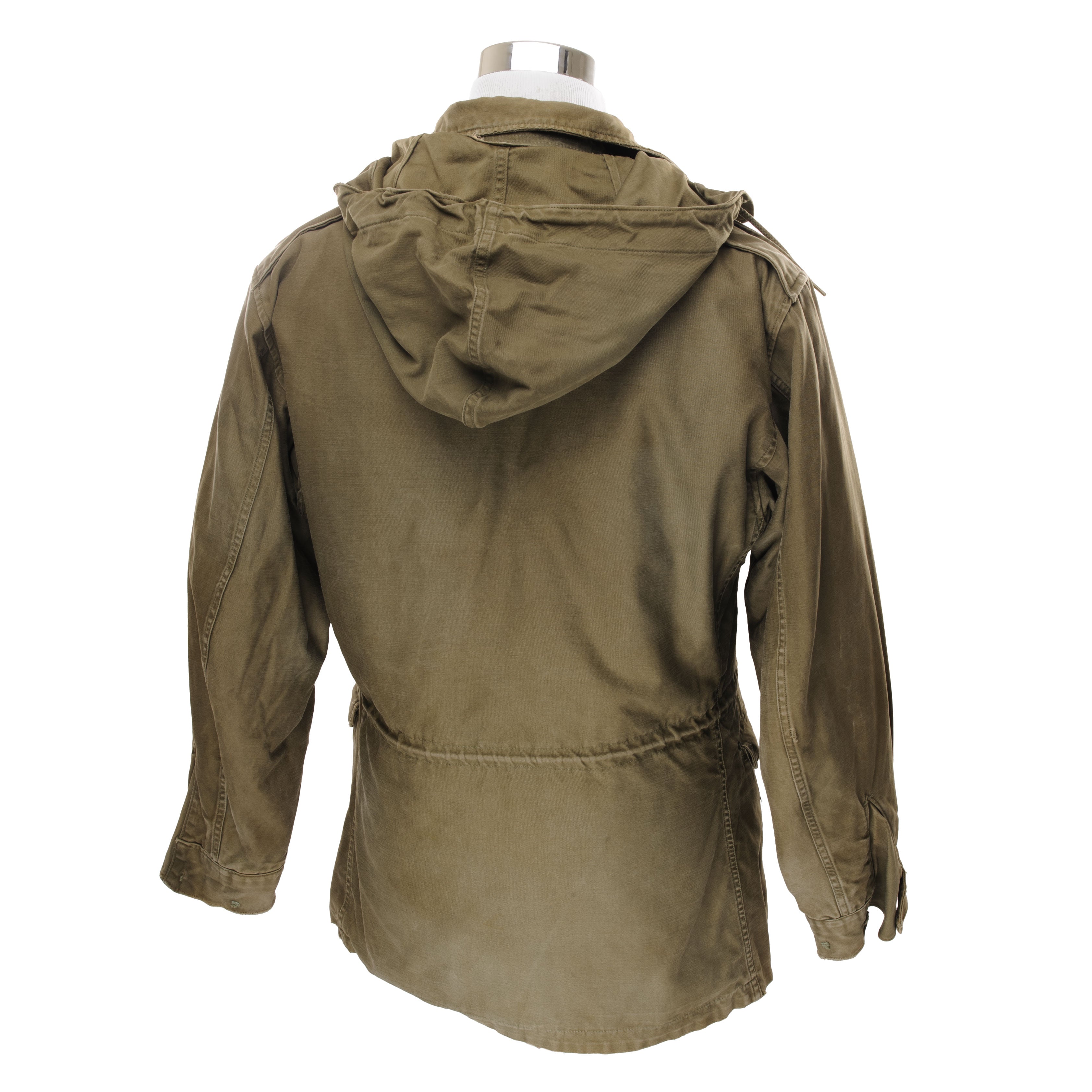 WWII US Military Army Field Jacket Parka M1943 M43 Hood, Small, Medium WWII US Military Army Field Jacket Parka M1943 M43 Hood, Small, Medium