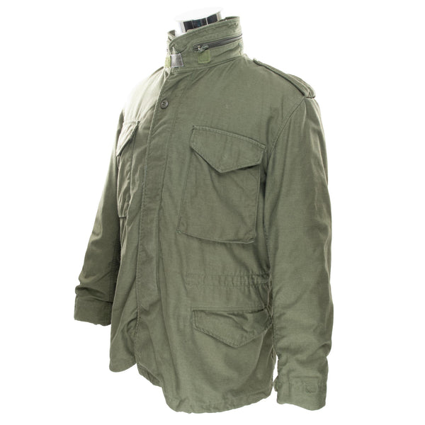 Vintage Us Army M65 M-1965 Field Jacket 1987 Size Medium Regular

DLA100-87-C-0591