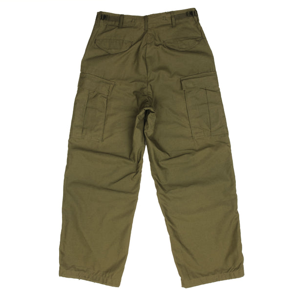 Vintage Us Army Field Trousers Pants M65 1976 OG 107 Size Small Regular 32X30 NOS Deadstock

DSA100-76-C-0359

WINFIELD MFG. CO. INC.