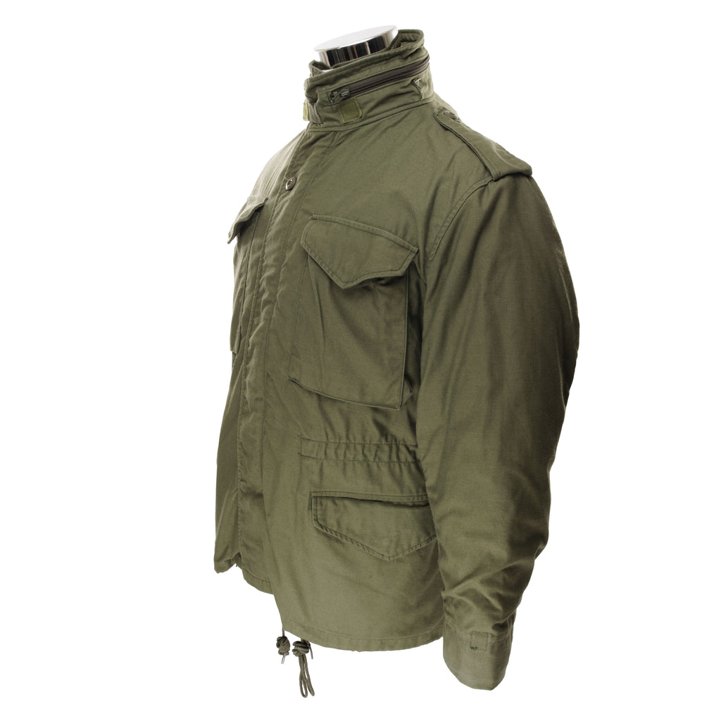 VINTAGE US ARMY M-1965 M65 FIELD JACKET 1987 SIZE SMALL