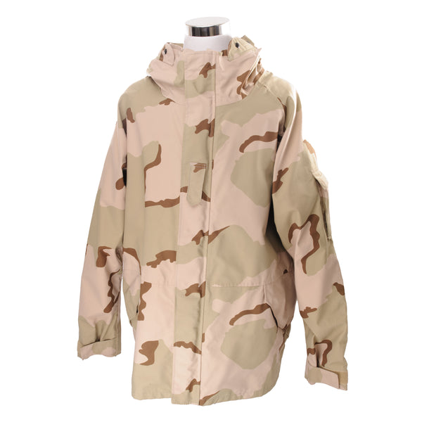 Vintage US Army ECWCS Parka Desert Camouflage 2000S Size 2XLarge 