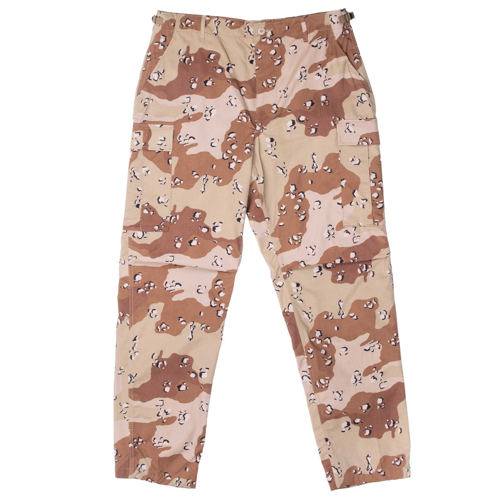 Vintage Us Army Chocolate Chip Desert Camo Combat Trousers 1986 Size XL Regular Nos Deadstock

DLA100-86-C-0620


