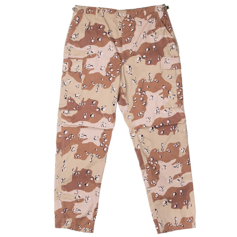 Vintage Us Army Chocolate Chip Desert Camo Combat Trousers 1986 Size XL Regular Nos Deadstock

DLA100-86-C-0620


