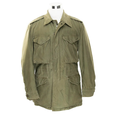 VINTAGE US ARMY M-1951 M51 FIELD JACKET 1956 VIETNAM WAR SIZE SMALL REGULAR