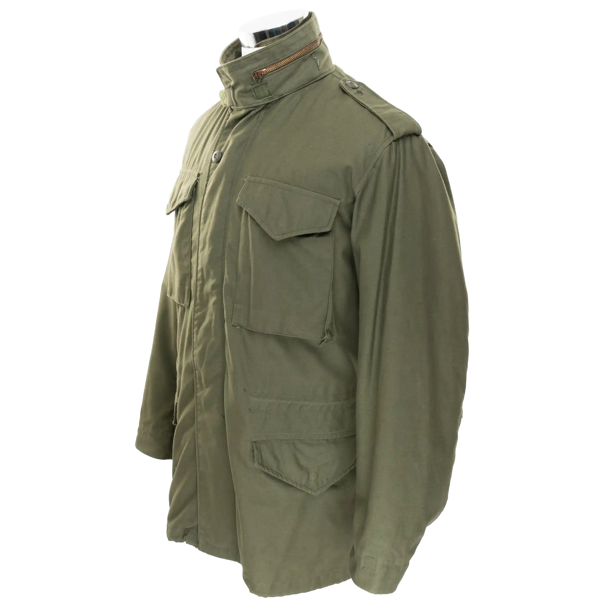 VINTAGE US ARMY M1965 M65 FIELD JACKET 1972 VIETNAM WAR SIZE SMALL